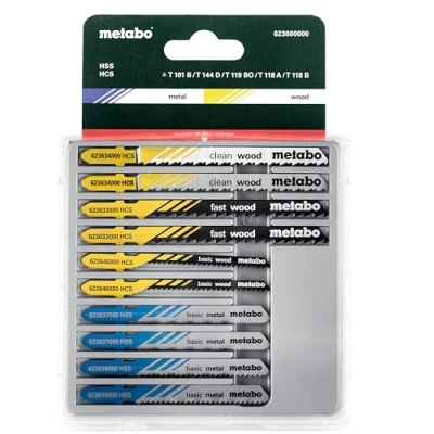 Afbeelding van Metabo 623600000 Decoupeerzaagbladplaats. 3, H+M+kunst 10 delig 1 set(s)
