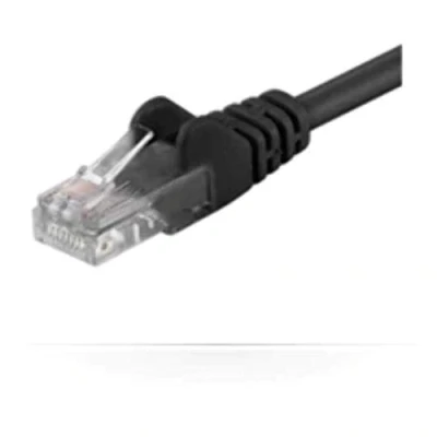 Afbeelding van Microconnect UTP525S Cat 5 UTP kabel RJ45 25 m Zwart