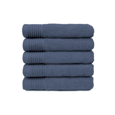 Afbeelding van 5 x The One Towelling handdoek 50x100 Denim