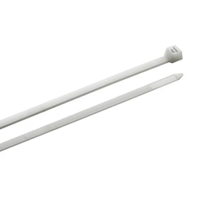 Afbeelding van Meister Kabelbinders Praktische set 25 stuks wit 550 x 7,6 mm Stevig nylon Vormvast Duurzaam &amp; robuust/Kabelbinderset voor bundelartikelen/kabelverbinders / 7452650