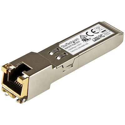 Afbeelding van StarTech.com Gigabit RJ45 koper SFP ontvanger module Cisco Meraki MA 1GB TX compatibel 100m