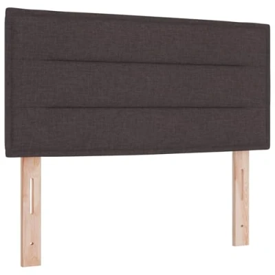 Afbeelding van vidaXL hoofdbord Donkerbruin Hout 80 x 7 78 cm Gestoffeerd