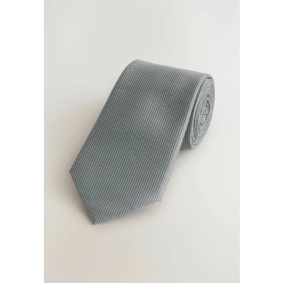 Afbeelding van Next Textured Stropdas, Heren, Maat: One Size, Grey