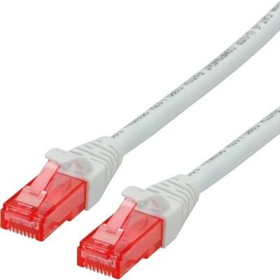 Afbeelding van ROLINE Patchkabel Cat.6 UTP, Component Level, LSOH, wit, 0,5 m