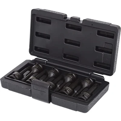 Afbeelding van KS Tools, Dopsleutel + dopmoer, 1/2&quot; dopsleutelset, multitand (XZN), 9 delen