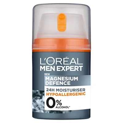 Afbeelding van L&#039;OREAL PARIS MEN EXPERT MAGNESIUM DEFENCE 24H DAY CREAM M 50 ML POMP