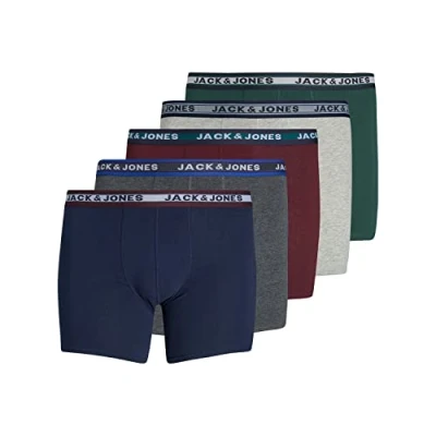 Afbeelding van JACK &amp; JONES PLUS SIZE boxershort JACOLIVER (set van 5)