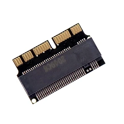 Afbeelding van Dogfish M.2 NVME PCIe 3.0 SSD Convert Adapter voor MacBook Air Pro Retina Mid 2013 2014 2015 2016 2017, NVME/AHCI Upgraded Kit A1465 A1466 A1398 A1502