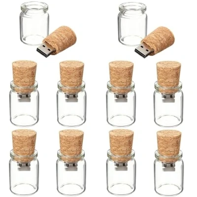 Afbeelding van 10 stuks 512 MB schattige driftfles USB Flash Drive geheugenstick opslag disc kerstgeschenk groen