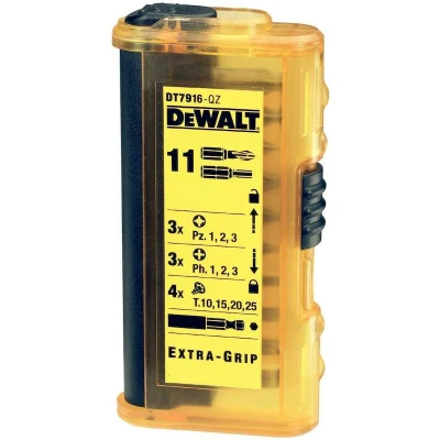 Afbeelding van Dewalt DT7916 Bitset 11 delig (Pz, Ph, T10,15,20,25)