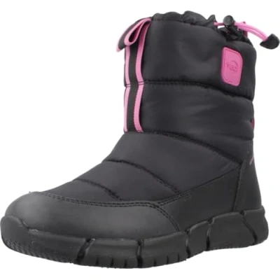 Afbeelding van Geox J Flexyper Girl B AB Sneeuwlaarzen voor meisjes, zwart, fluo fuchsia, 34 EU