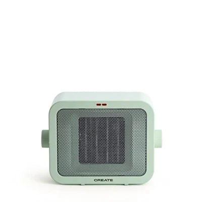 Afbeelding van CREATE WARM BOX 1500 W keramische ruimteverwarming Zelfreguleert Pastel Groen