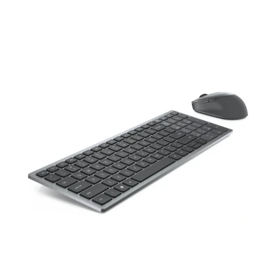 Afbeelding van Dell KM7120W Qwerty UK RF &amp; BT Draadloos Toetsenbord Grijs, Titanium