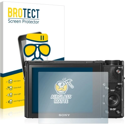Afbeelding van BROTECT Antireflecterende Glas Screen Protector Mat voor Sony Cyber Shot DSC RX100 VI Schermbeschermer [Beschermglas Folie niet Gehard Glas]