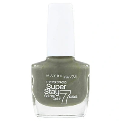 Afbeelding van Maybelline New York Superstay Forever Strong 7 Days Nagellak, afwerkgel, blijft lang zitten, zonder uv lamp, in rijk donkerblauw, (1 x 10ml)