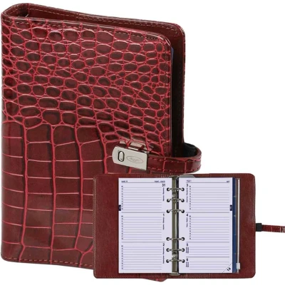 Afbeelding van Kalpa Personal organizer Croco Mulberry Navulbaar