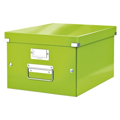 Afbeelding van Opbergbox Leitz WOW Click &amp; Store 281x200x370mm groen