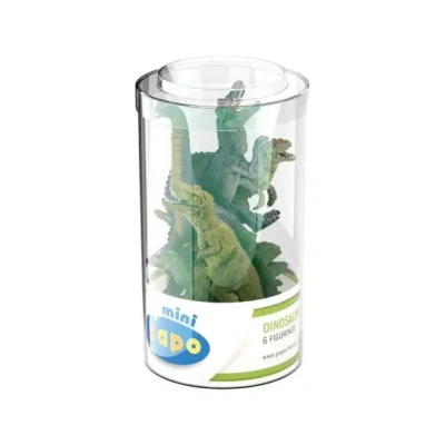 Afbeelding van Mini Papo Figuurtjes Plus Dinosaurussen set 1 (6 stuks) 33018 voor kinderen Geschikt jongens en meisjes Vanaf 3 jaar