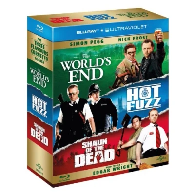 Afbeelding van the Three Flavours Cornetto Trilogy [The World&#039;s End / Hot Fuzz Shaun of Dead] [Blu ray] [Import]
