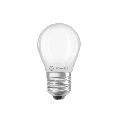 Afbeelding van Ledvance E27 Led Kogellamp Classic P25 Melkwit 2,8w 2700k Dimbaar LEDdirect.nl