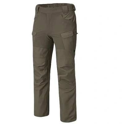 Afbeelding van Helikon Tex Heren Hybrid Outback Broek DuraCanvas Taiga Groen Maat, Groen, 3XL Lang