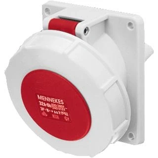 Afbeelding van Inbouwcontactdoos 32a 4p 6h 400v ip67 1506