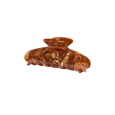 Afbeelding van Lenoites Eco Friendly Claw Clip Medium Cocoa Brown