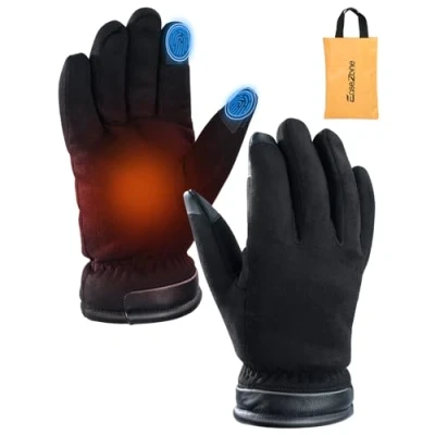 Afbeelding van EaseZone Waterdichte Winterhandschoenen voor Heren en dames, Warme Thermische Skihandschoenen Dames,Winterhandschoenen waterdichte, Touchscreen Dames