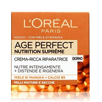 Afbeelding van anti rimpel crème gezicht age perfect voeding supreme rughe e super nutriente paris dermo expertise 50ml
