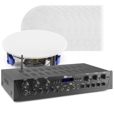 Afbeelding van Power Dynamics PV260BT 6 zone stereo geluidsinstallatie met Bluetooth