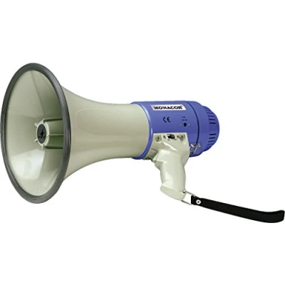 Afbeelding van Monacor TM 25 Megafoon Met draagriem, geluiden