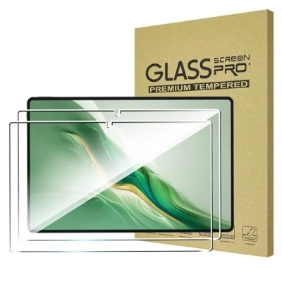 Afbeelding van FDHYFGDY 2 stuks beschermfolie voor Honor Magic Pad pantserglas, krasbestendig, luchtbelvrij, hardheidsgraad 9H, displaybeschermfolie (12,3 inch)