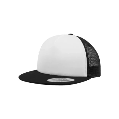 Afbeelding van Flexfit FOAM Trucker Pet, Maat: One Size, Blk/wht/blk