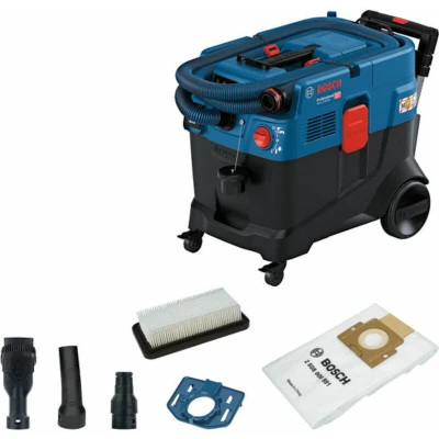 Afbeelding van Bosch Professional alleszuiger GAS 12 40 MA (1200 W, automatische filterreiniging (AFC), incl. hoofdfilter, slang, combi machine adapter, borstelzuigmond)