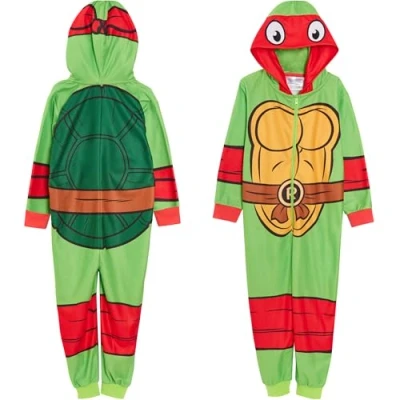 Afbeelding van TEENAGE MUTANT NINJA Jongens Schildpadden kleden zich allemaal in één 9 10 jaar