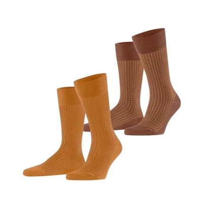 Afbeelding van Esprit Illusional GRID 2PACK Sokken sortiment, Heren, Maat: 39 42, Sortiment