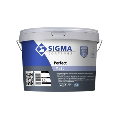 Afbeelding van Sigma Perfect Matt 2,5 liter Muurverven