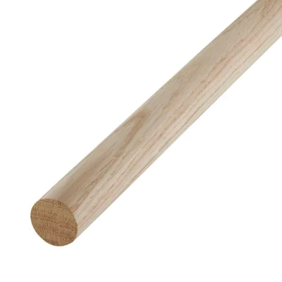 Afbeelding van SOTECH eiken ronde stok glad Ø30 x 500 mm houten voor handwerk of als kapstok