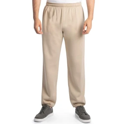 Afbeelding van Fruit of the Loom Eversoft fleece joggingbroek voor heren, Khaki Heather01, M