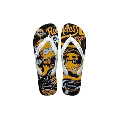 Afbeelding van Havaianas Unisex HAV. Simpsons Flip Flop, Zwart, 37/38 EU, Zwart