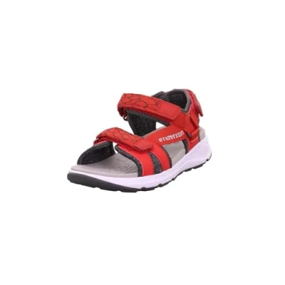 Afbeelding van Superfit Criss Cross sandalen voor jongens, Rood Grijs 5000, 34 EU