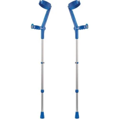Afbeelding van Krukken Met Zachte Handvaten Blauw