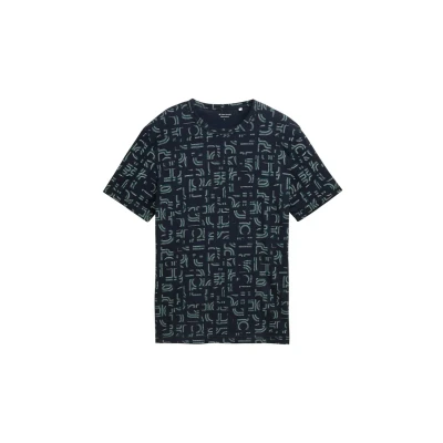 Afbeelding van Tom Tailor T shirt met all over print