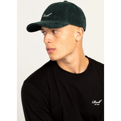 Afbeelding van Reell Cap Single Script 1402 046 05 077 Dark Green Ribcord