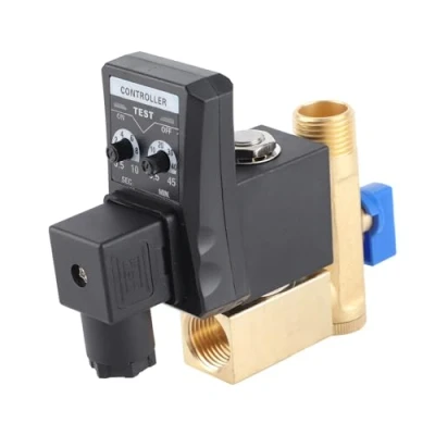 Afbeelding van G1/2 DN15 110V 230V Automatische getimede watertank Elektronische afvoerklep voor luchtcompressor Condensaatbeheer(230V)