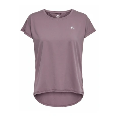 Afbeelding van ONLY Play Onpaubree LIFE Loose TEE Tshirt basic, Dames, Maat: XS, Gray ridge