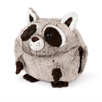Afbeelding van Noxxiez Handwarmer Knuffel Kussen Wasbeer 8718274251814
