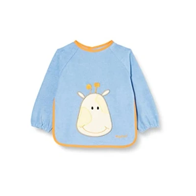 Afbeelding van Playshoes Slabbetje met mouwen lang sleeves voor kinderen Onesize Blauw maat