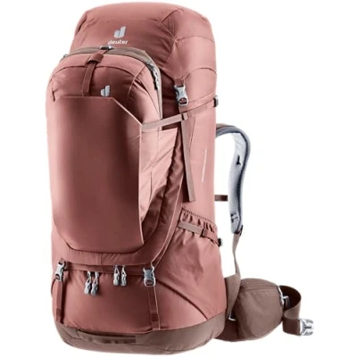 Afbeelding van deuter Dames Voyager 60+10 SL Reisrugzak, Caspia Raisin, 10 L, rozijnen, L
