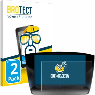 Afbeelding van BROTECT Screenprotector voor Ford Edge 2015 2019 SYNC 2 8&quot; Folie Beschermfolie transparant (2 Stuks)
